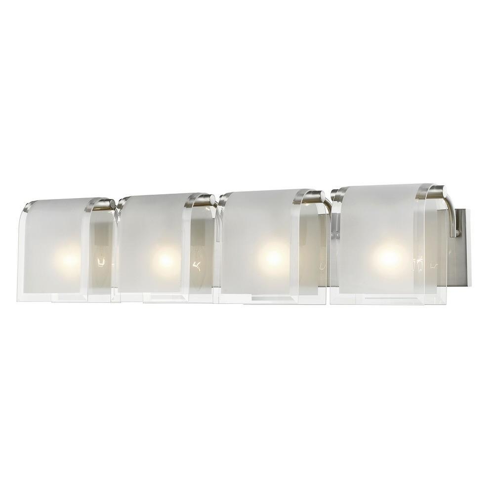 Z-Lite - 169-4V-BN - Zephyr - 4 Light Bath Vanity in Fusion Style
