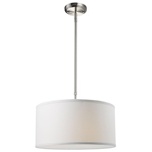 Albion - 3 Light Pendant in Metropolitan Style - 16 Inches Wide by 8 Inches High - 341725