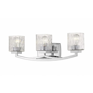 Zaid - 3 Light Bath Vanity in Metropolitan Style - 24 Inches Wide by 7.75 Inches High - 746972