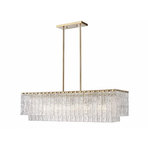 Glacier - 5 Light Island In Contemporary Style-11.5 Inches Tall and 11.75 Inches Wide - 1283193