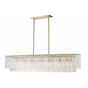 Glacier - 7 Light Island In Contemporary Style-11.5 Inches Tall and 11.75 Inches Wide - 1283194