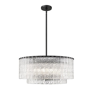 Glacier - 10 Light Pendant-13.5 Inch Tall and 27.5 Inch Wide - 1363472