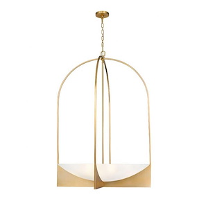 Devon - 8 Light Chandelier In Industrial Style-48.5 Inches Tall and 32 Inches Wide - 1325383