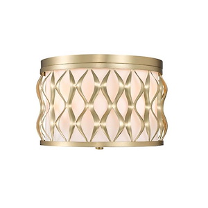 Harden - 3 Light Flush mount In Modern Style-8.25 Inches Tall and 12.25 Inches Wide - 1325388