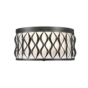Harden - 4 Light Flush mount In Modern Style-8.25 Inches Tall and 16.25 Inches Wide - 1325390