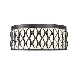 Harden - 5 Light Flush mount In Modern Style-8.25 Inches Tall and 20.25 Inches Wide - 1325392