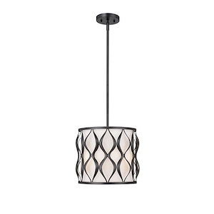 Harden - 3 Light Pendant In Modern Style-11.75 Inches Tall and 12 Inches Wide - 1325389