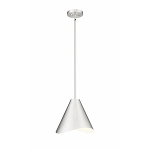 Aria - 1 Light Pendant-11 Inch Tall and 12 Inch Wide - 1365369