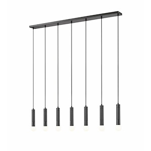 Stari  - 7 Light Linear Chandelier-11 Inch Tall and 4.75 Inch Wide - 1374824