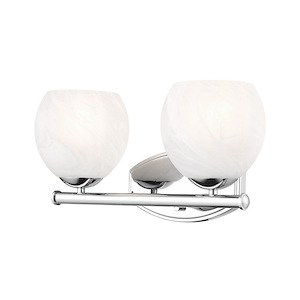 Colette - 2 Light Bath Vanity-8 Inch Tall and 16 Inch Wide - 1397026