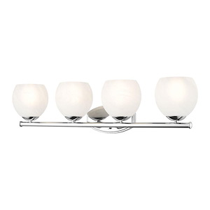 Colette - 4 Light Bath Vanity-8 Inch Tall and 32 Inch Wide - 1397028