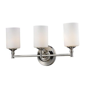 Cannondale - 3 Light Bath Vanity in Architectural Style - 22 Inches Wide by 11 Inches High - 341899