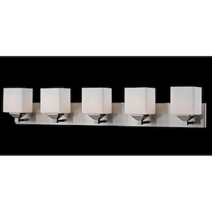Quube - 5 Light Bath Vanity In Traditional Style-6.75 Inches Tall and 38.5 Inches Wide - 382816