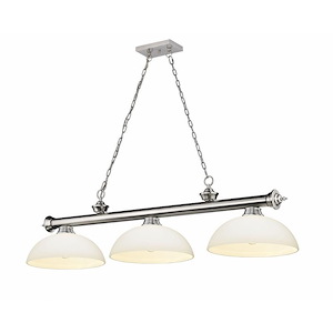 Cordon - 3 Light Billiard In Traditional and Classical Style-13.5 Inches Tall and 14 Inches Wide - 1222258