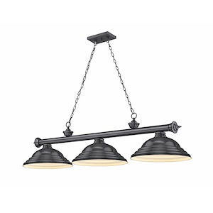 Cordon - 3 Light Billiard In Traditional and Classical Style-14 Inches Tall and 14 Inches Wide - 1222261