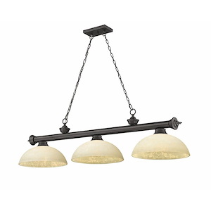 Cordon - 3 Light Billiard In Traditional and Classical Style-13.5 Inches Tall and 14 Inches Wide - 1222278