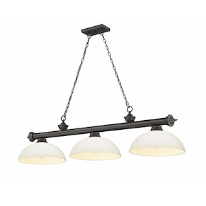Cordon - 3 Light Billiard In Traditional and Classical Style-13.5 Inches Tall and 14 Inches Wide - 1222263