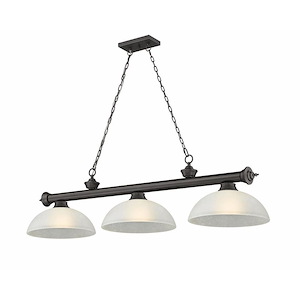 Cordon - 3 Light Billiard In Traditional and Classical Style-13.5 Inches Tall and 14 Inches Wide - 1222279