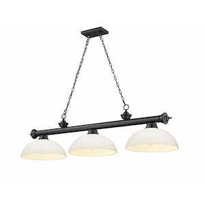 Cordon - 3 Light Billiard In Traditional and Classical Style-13.5 Inches Tall and 14 Inches Wide - 1222319