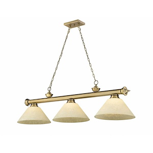 Cordon - 3 Light Billiard In Traditional and Classical Style-15 Inches Tall and 14 Inches Wide - 1222322