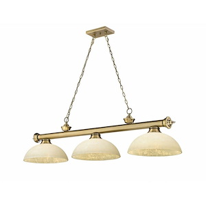 Cordon - 3 Light Billiard In Traditional and Classical Style-13.5 Inches Tall and 14 Inches Wide - 1222249