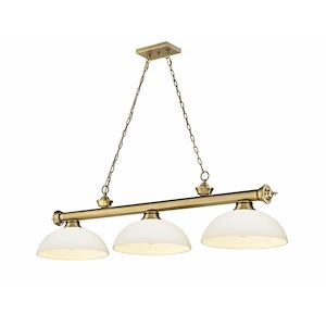 Cordon - 3 Light Billiard In Traditional and Classical Style-13.5 Inches Tall and 14 Inches Wide - 1222250