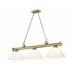 Cordon - 3 Light Billiard In Traditional and Classical Style-14.75 Inches Tall and 14 Inches Wide - 1222352