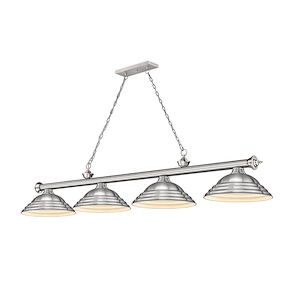 Cordon - 4 Light Billiard In Traditional and Classical Style-14 Inches Tall and 14 Inches Wide - 1222256