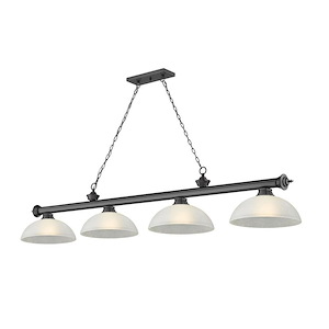 Cordon - 4 Light Billiard In Traditional and Classical Style-13.5 Inches Tall and 14 Inches Wide - 1222341