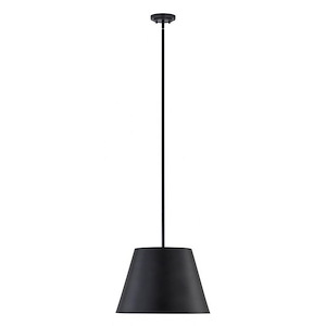 Lilly - 1 Light Pendant In Industrial Style-13.5 Inches Tall and 18 Inches Wide - 1325401