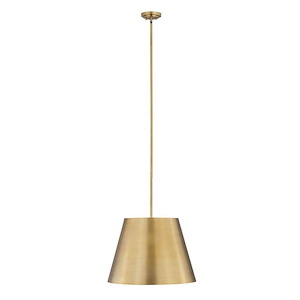 Lilly - 1 Light Pendant In Industrial Style-18 Inches Tall and 24 Inches Wide - 1325403