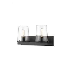 Callista - 2 Light Bath Vanity In Transitional Style-9 Inches Tall and 18.25 Inches Wide - 1113044