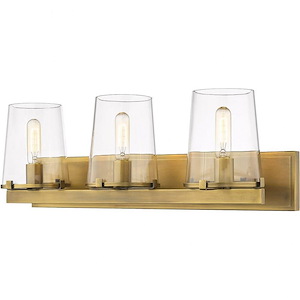 Callista - 3 Light Bath Vanity In Transitional Style-9 Inches Tall and 27.5 Inches Wide - 1096931