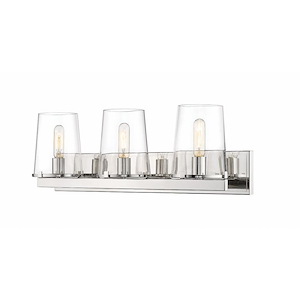 Callista - 3 Light Bath Vanity In Industrial Style-9 Inches Tall and 27.5 Inches Wide - 1287720