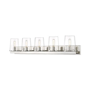Callista - 5 Light Bath Vanity In Industrial Style-9 Inches Tall and 47 Inches Wide - 1287760