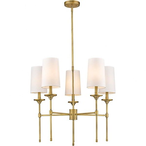 Z-Lite - 3033-6BN - Emily - 6 Light Chandelier In Transitional