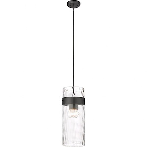 Fontaine - 3 Light Pendant In Transitional Style-20 Inches Tall and 9 Inches Wide - 1096980