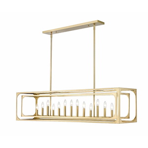 Easton - 13 Light Island-13 Inches Tall and 13 Inches Wide - 1283204