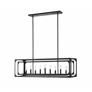 Easton - 9 Light Island-13 Inches Tall and 13 Inches Wide - 1283208
