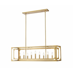 Easton - 9 Light Island-13 Inches Tall and 13 Inches Wide - 1283208