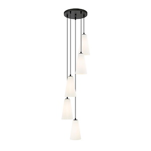 Farrell - 5 Light Chandelier-11 Inches Tall and 12 Inches Wide - 1340869
