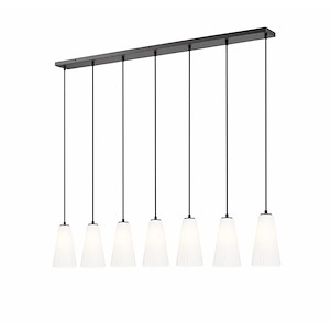 Farrell - 7 Light Linear Chandelier-11 Inches Tall and 6 Inches Wide - 1340870
