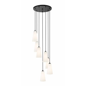Farrell - 7 Light Chandelier-11 Inches Tall and 18 Inches Wide - 1340871