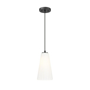 Farrell - 1 Light Pendant-11 Inches Tall and 6 Inches Wide - 1340867