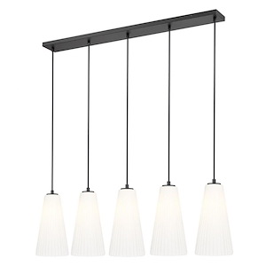 Farrell - 5 Light Linear Chandelier-13.75 Inches Tall and 7.25 Inches Wide - 1340874