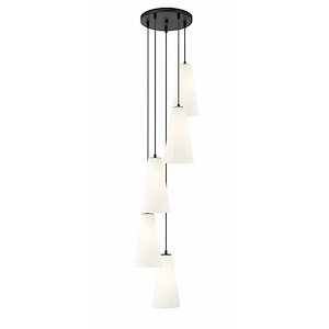 Farrell - 5 Light Chandelier-13.75 Inches Tall and 12 Inches Wide - 1340875