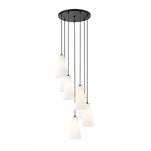 Farrell - 7 Light Chandelier-13.75 Inches Tall and 18 Inches Wide - 1340877