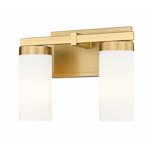 Danica - 2 Light Bath Vanity-9 Inches Tall and 11.75 Inches Wide - 1340881