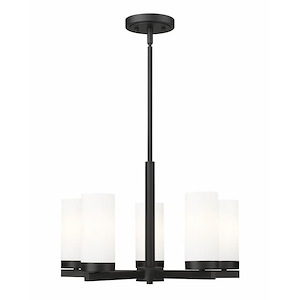 Danica - 5 Light Chandelier-12.5 Inches Tall and 19.5 Inches Wide - 1340884