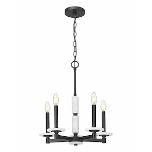 Kaden  - 5 Light Chandelier-20.5 Inch Tall and 18 Inch Wide - 1374831